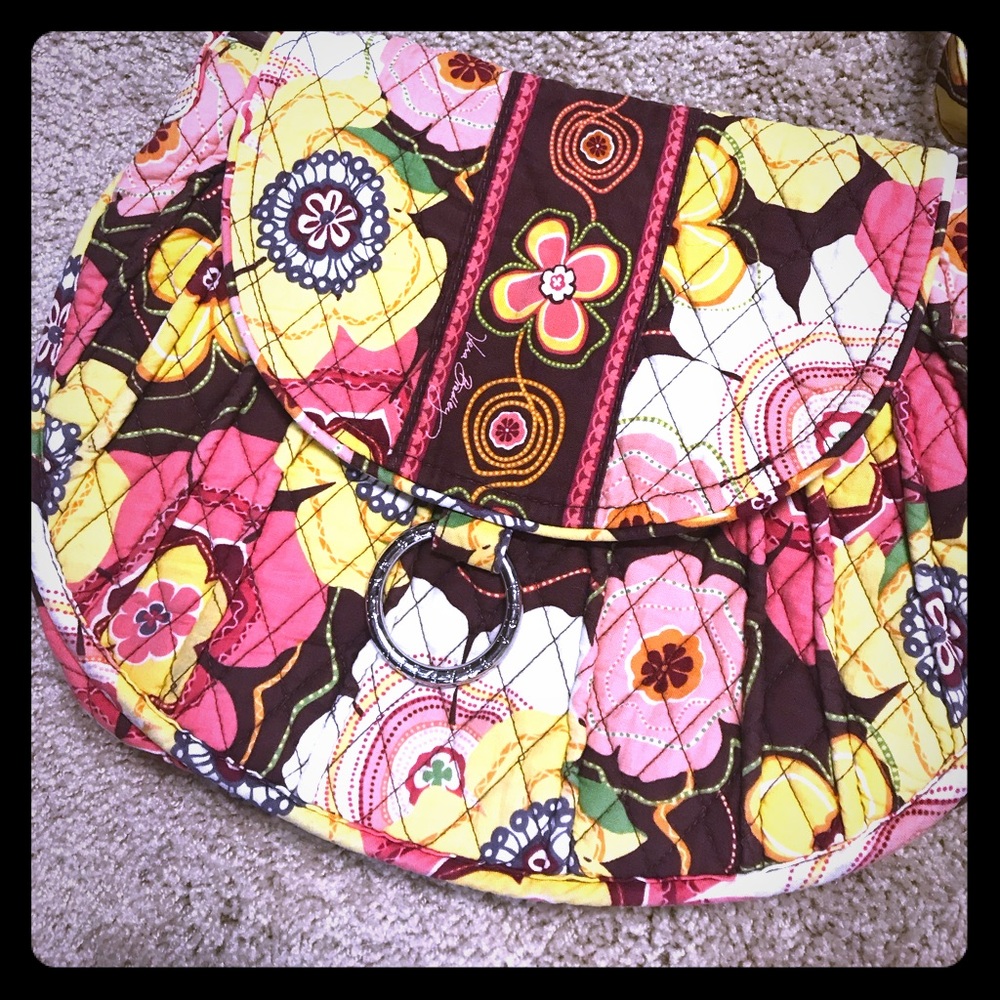 Vera Bradley over the shoulder purse.